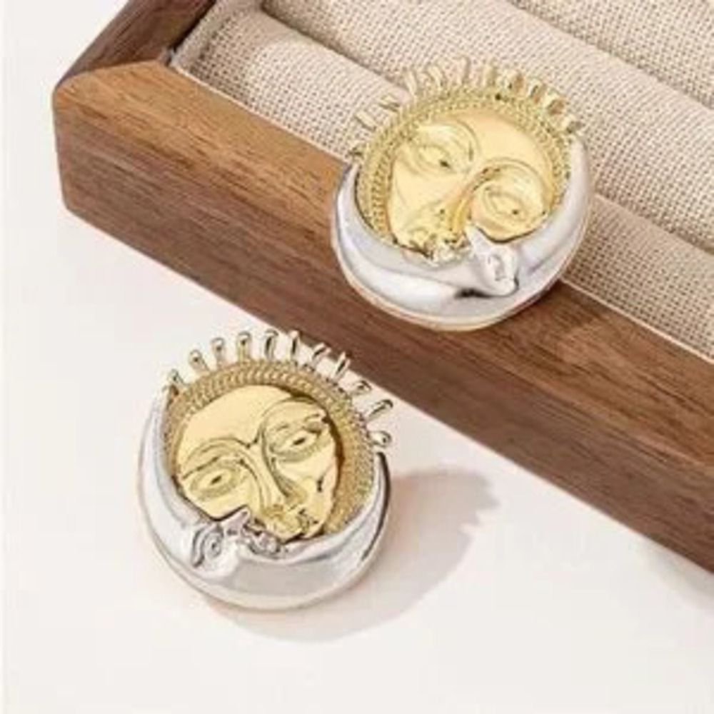 NEW Haute Celestial Sun & Moon Earrings